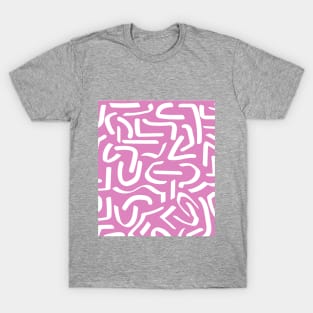 Light Pink Abstraction T-Shirt